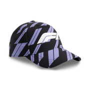 F1 Track Graphic Baseball Cap Unisex - Focus Purple/Black