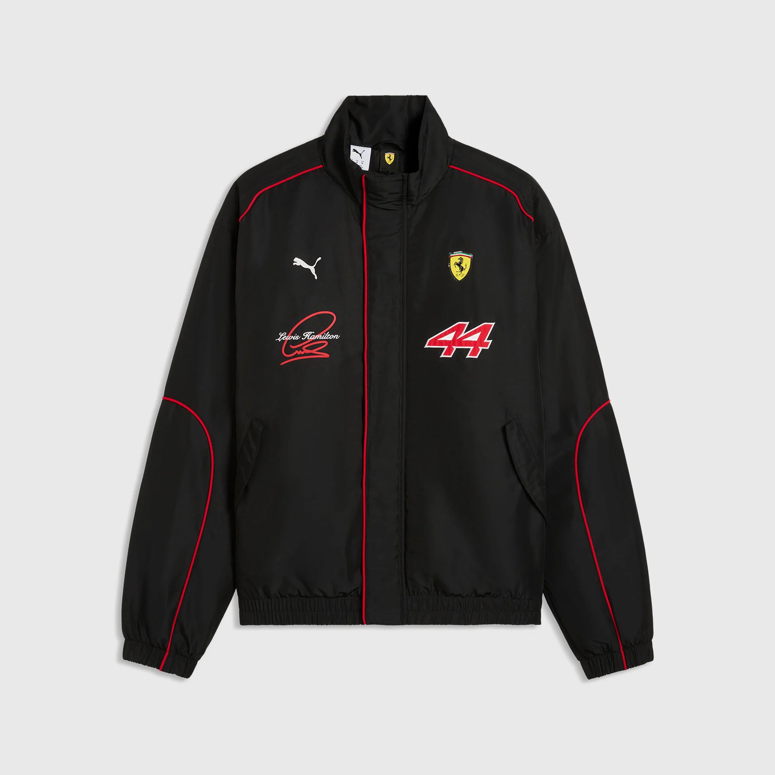 Scuderia Ferrari F1 Driver Lewis Hamilton Racing Jacket Mens