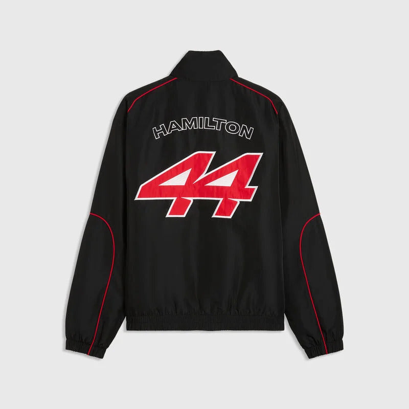 Scuderia Ferrari F1 Driver Lewis Hamilton Racing Jacket Mens