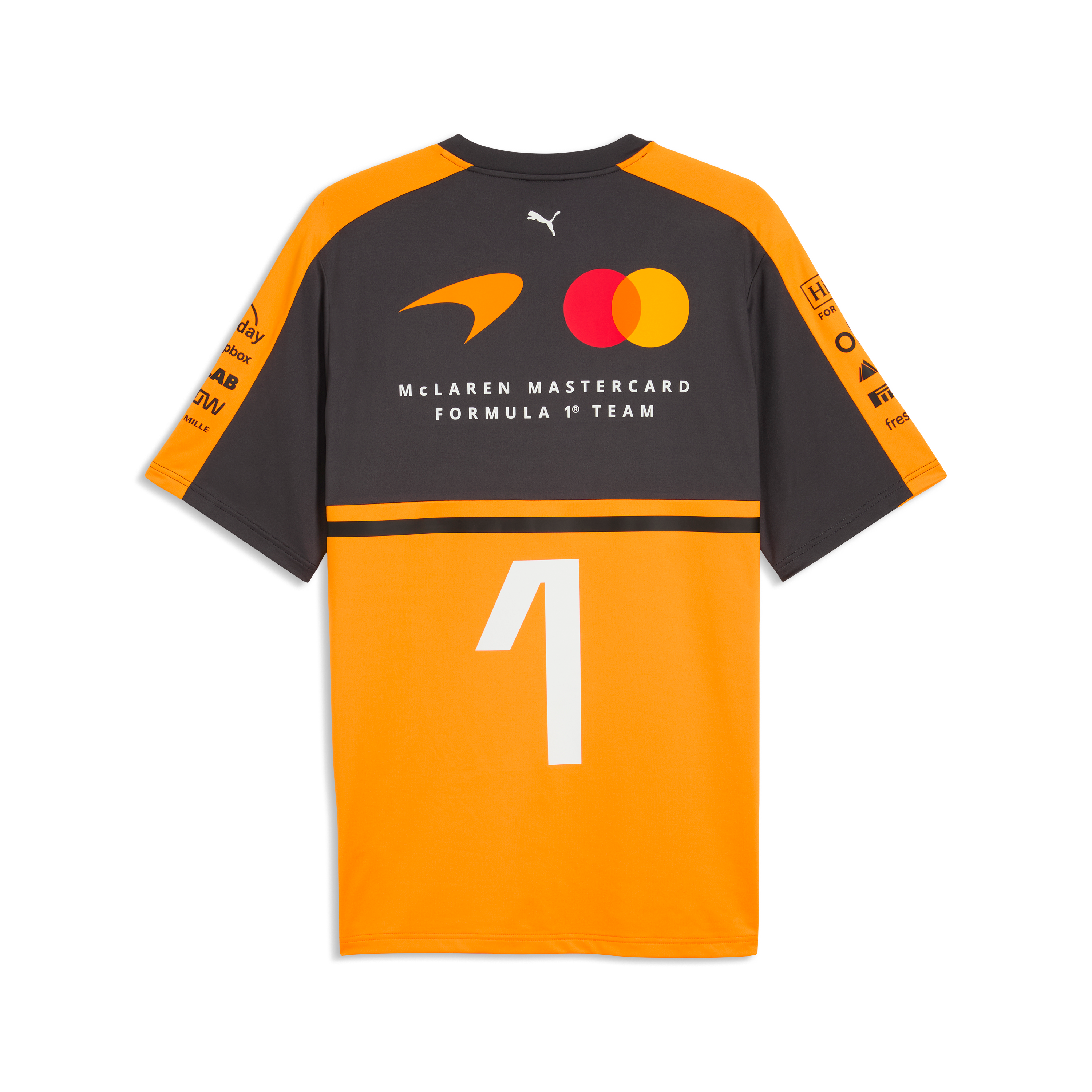 McLaren Racing F1 Team 2026 Lando Norris Tee Mens - Papaya