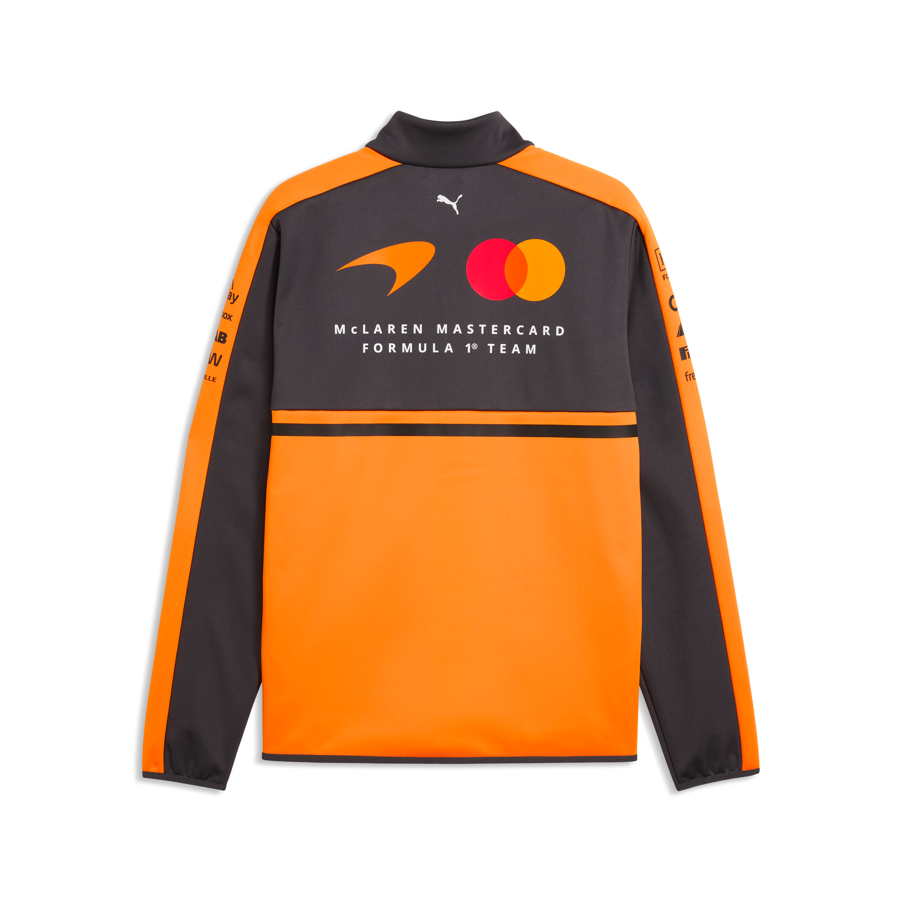 McLaren Racing F1 Team 2026 Softshell Jacket Mens - Papaya