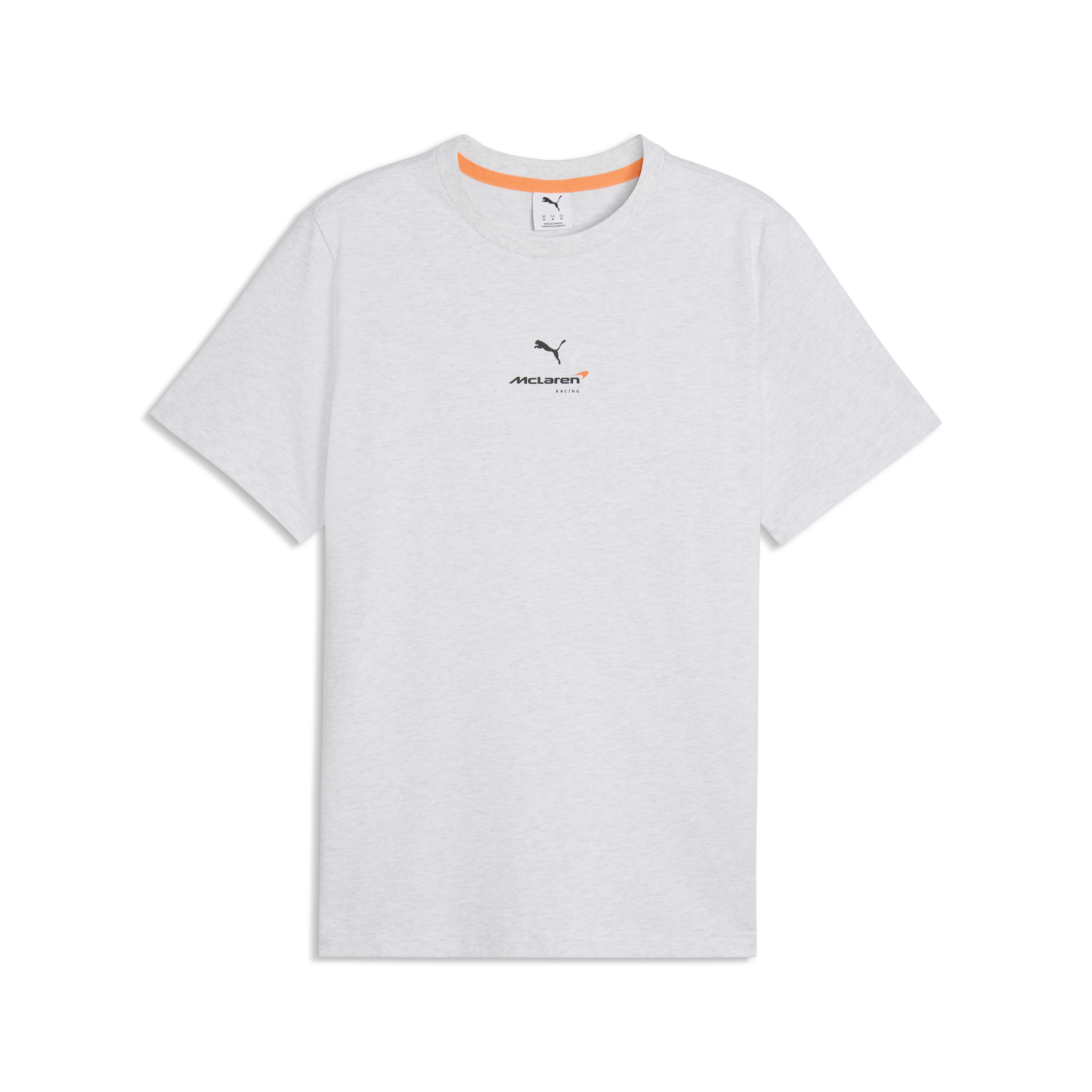 McLaren Racing F1 Small Logo Tee Mens - White Glow Heather