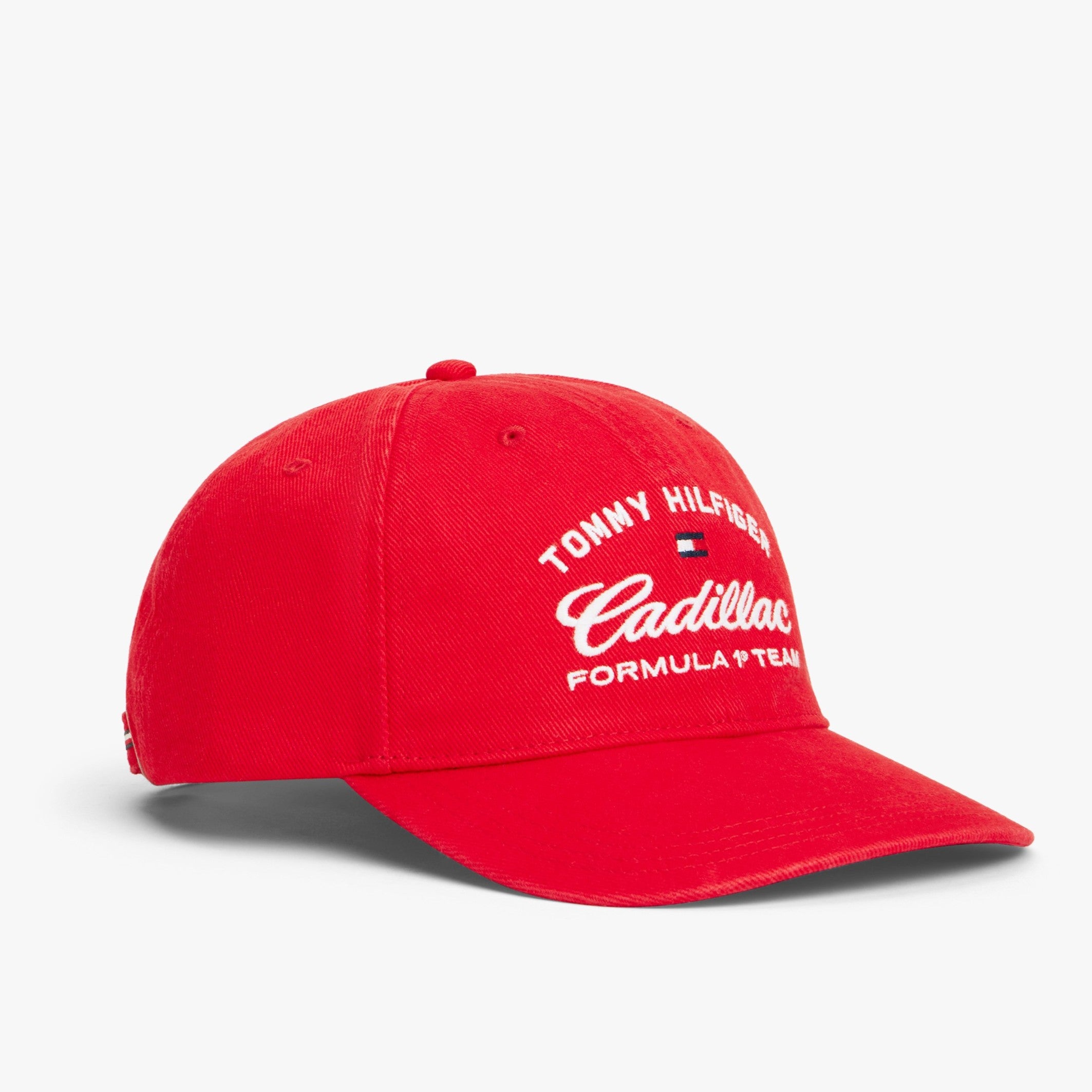 Cadillac F1 X Tommy Hilfiger Varsity Cap Adults - Red