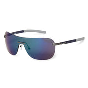 Ducati Metal Rimless 3 Piece Sunglasses - Grey