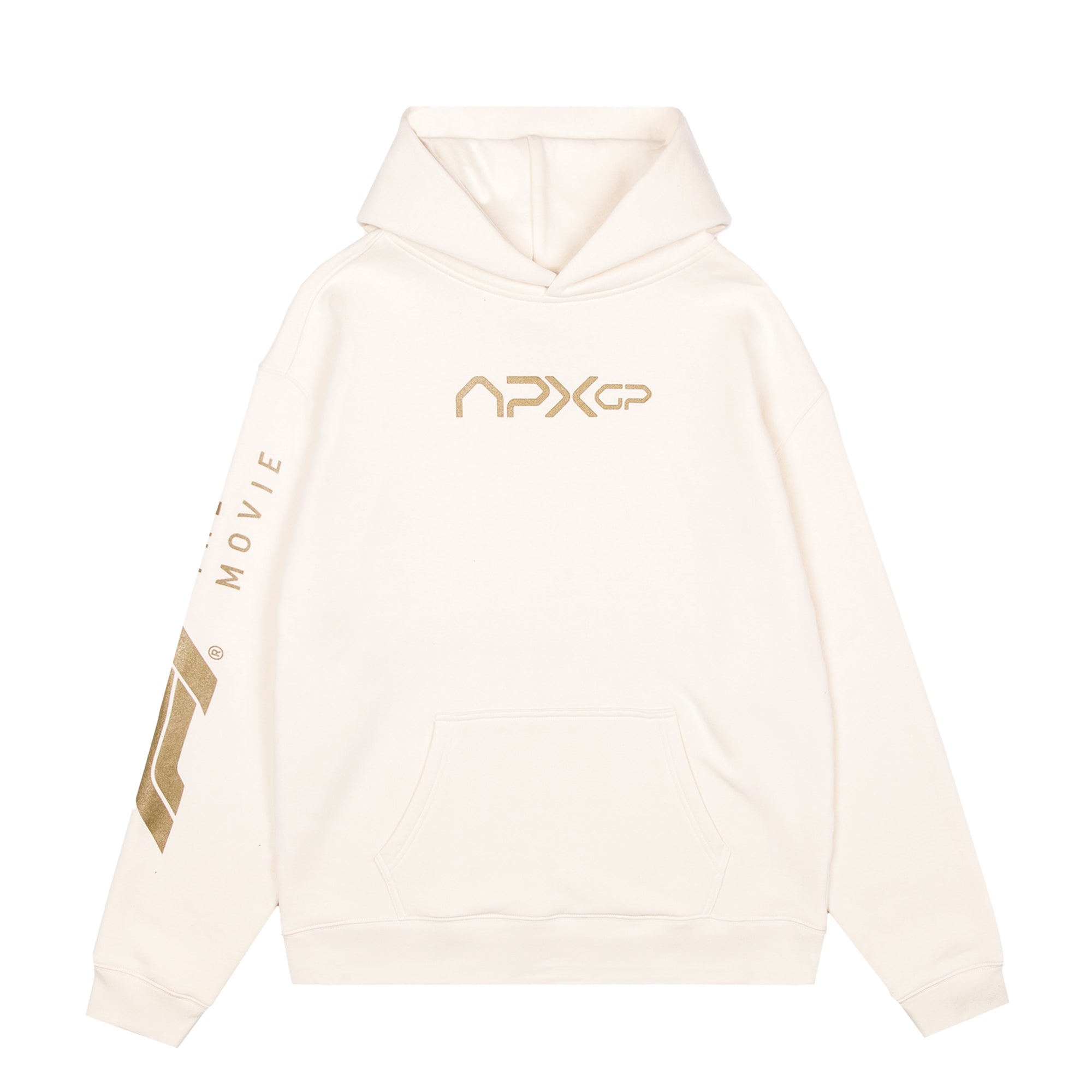 F1 The Movie APXGP Crew Hoodie Womens - Ivory