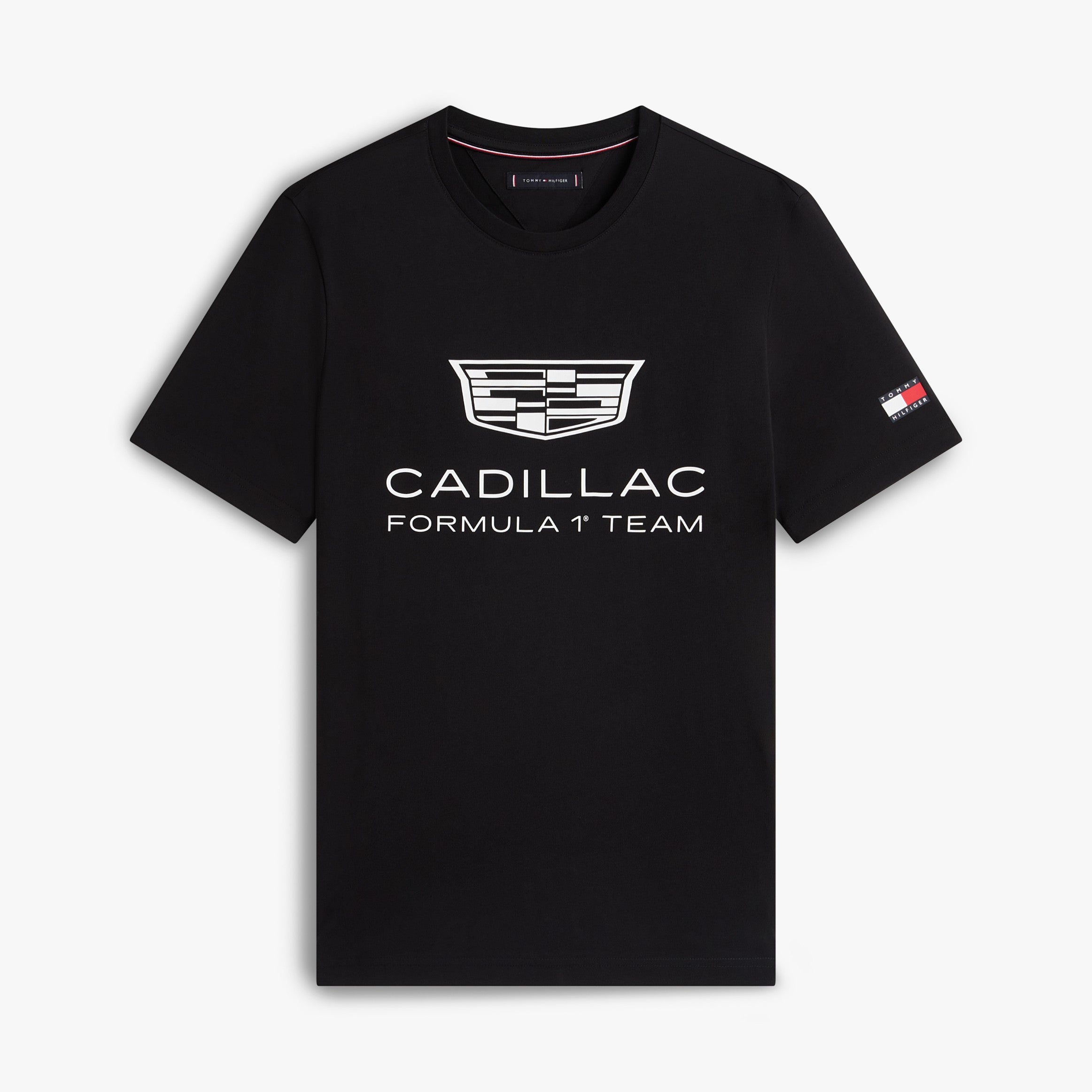 Cadillac F1 X Tommy Hilfiger Big Logo Tee Mens - Black