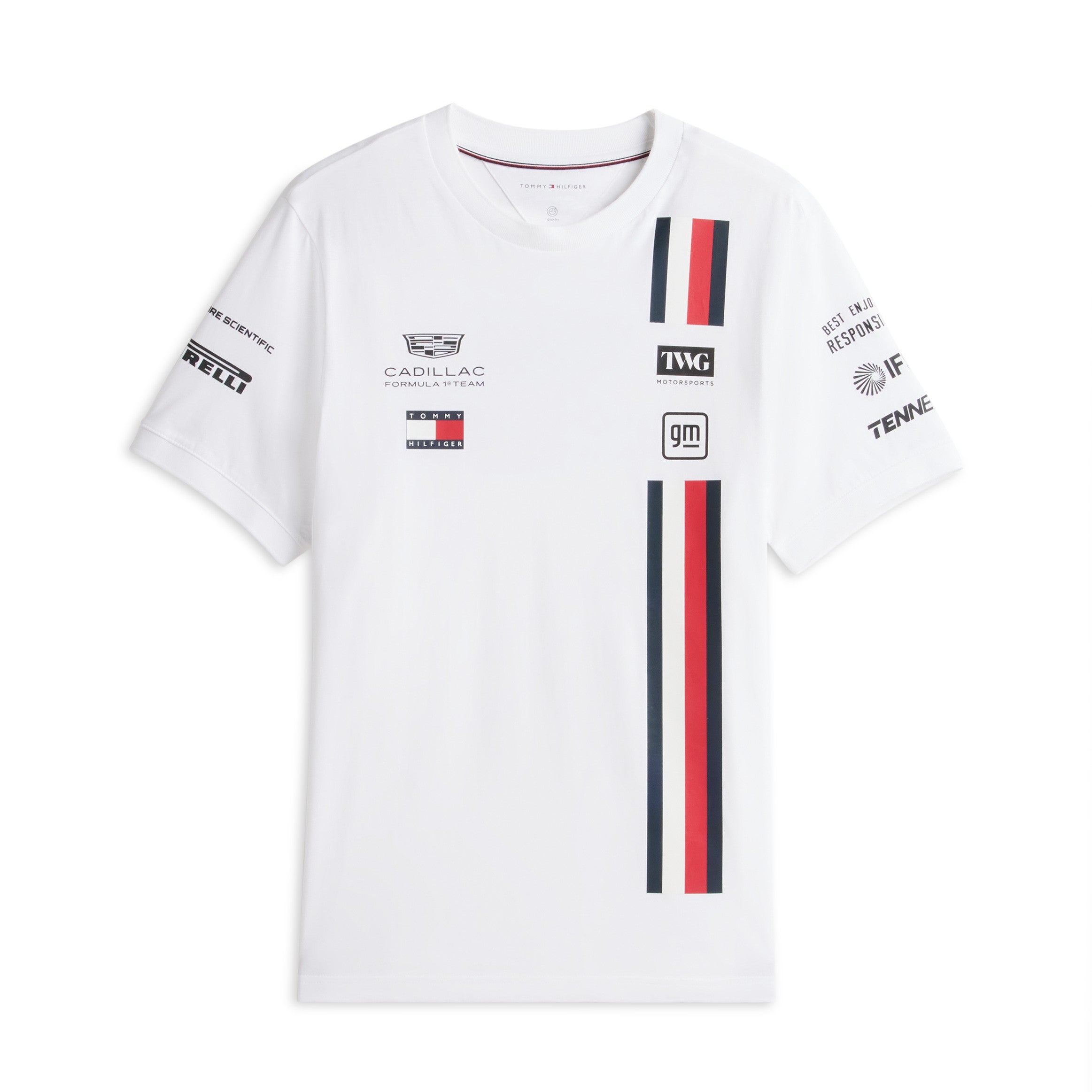 Cadillac F1 Team 2026 X Tommy Hilfiger Silverstone Tee Mens - White
