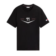 Cadillac F1 X Tommy Hilfiger Drivers Chevron Tee Mens - Black