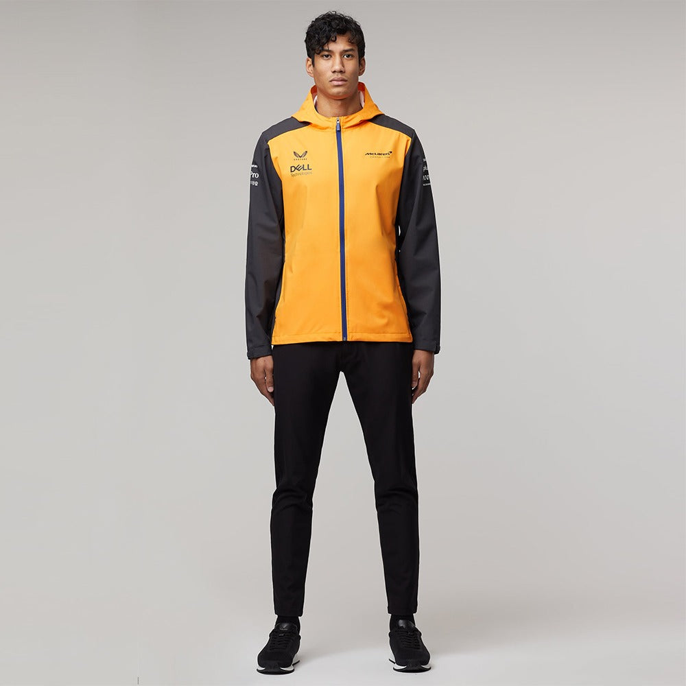 2022 McLaren Team Water Resistant Jacket - Papaya/Phantom