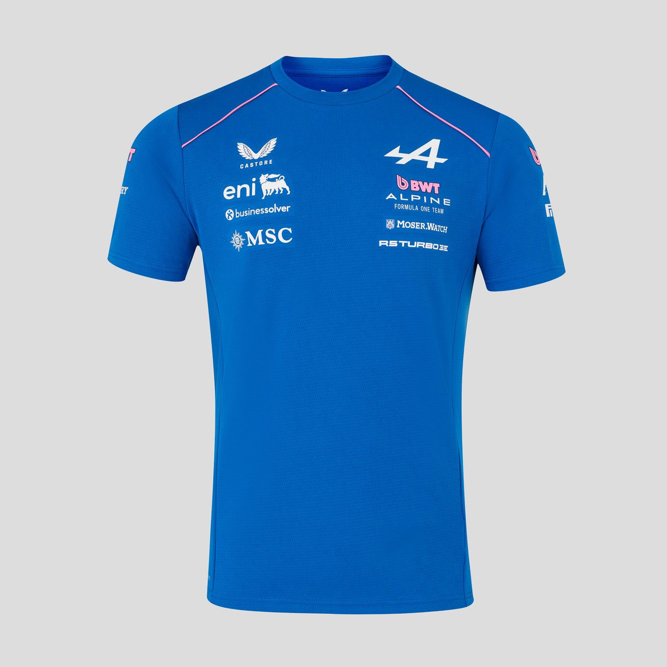 Alpine F1 Team 2026 Set Up Tee Mens - Lapis Blue