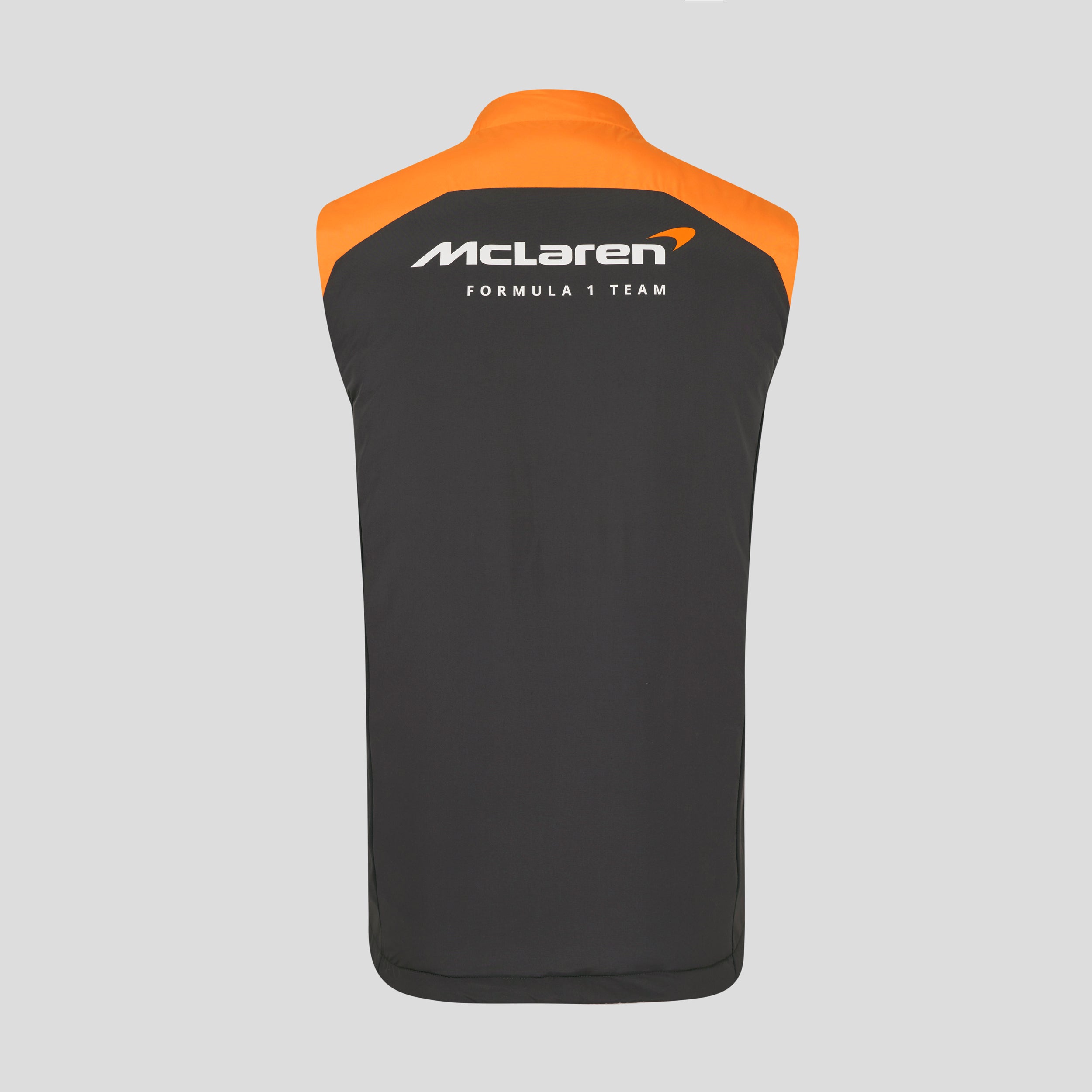 McLaren Racing F1 Official Team 2025 Paddock Hybrid Gilet Unisex - Anthracite