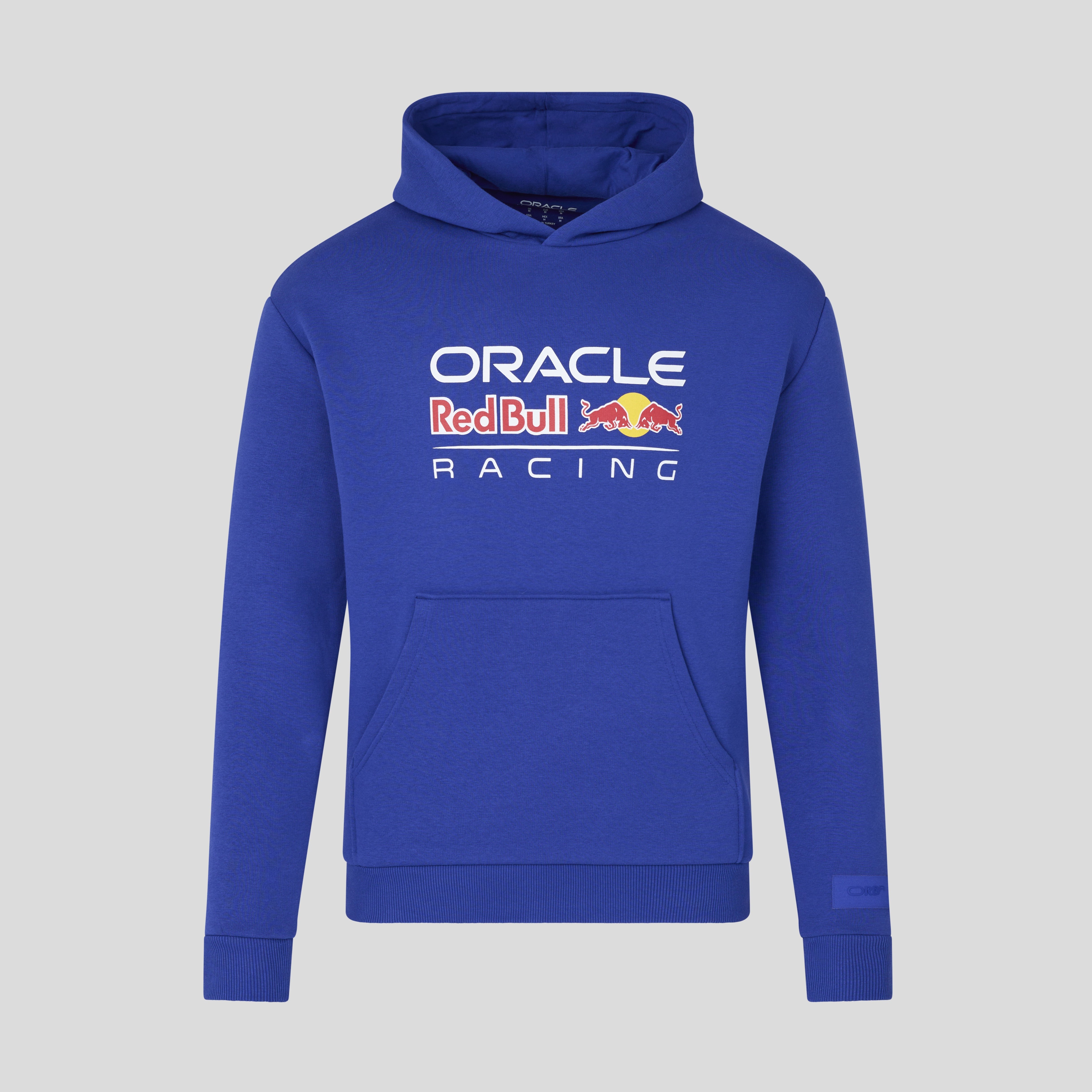 Red Bull Racing F1 Oracle Relaxed Fit Overhead Hoodie Unisex - Bluing