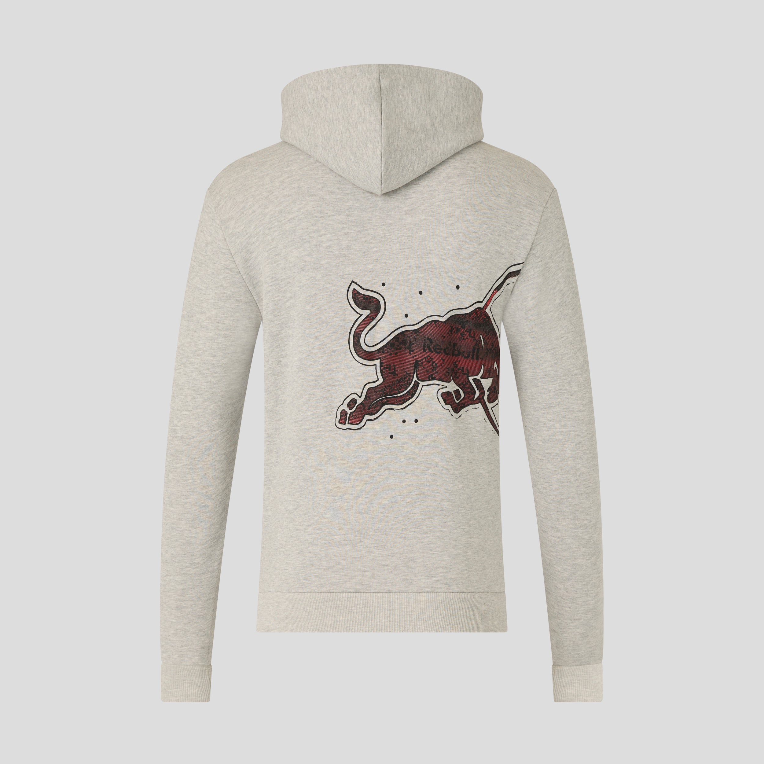 Red Bull Racing F1 Graphic Bull Hoodie Unisex - Grey