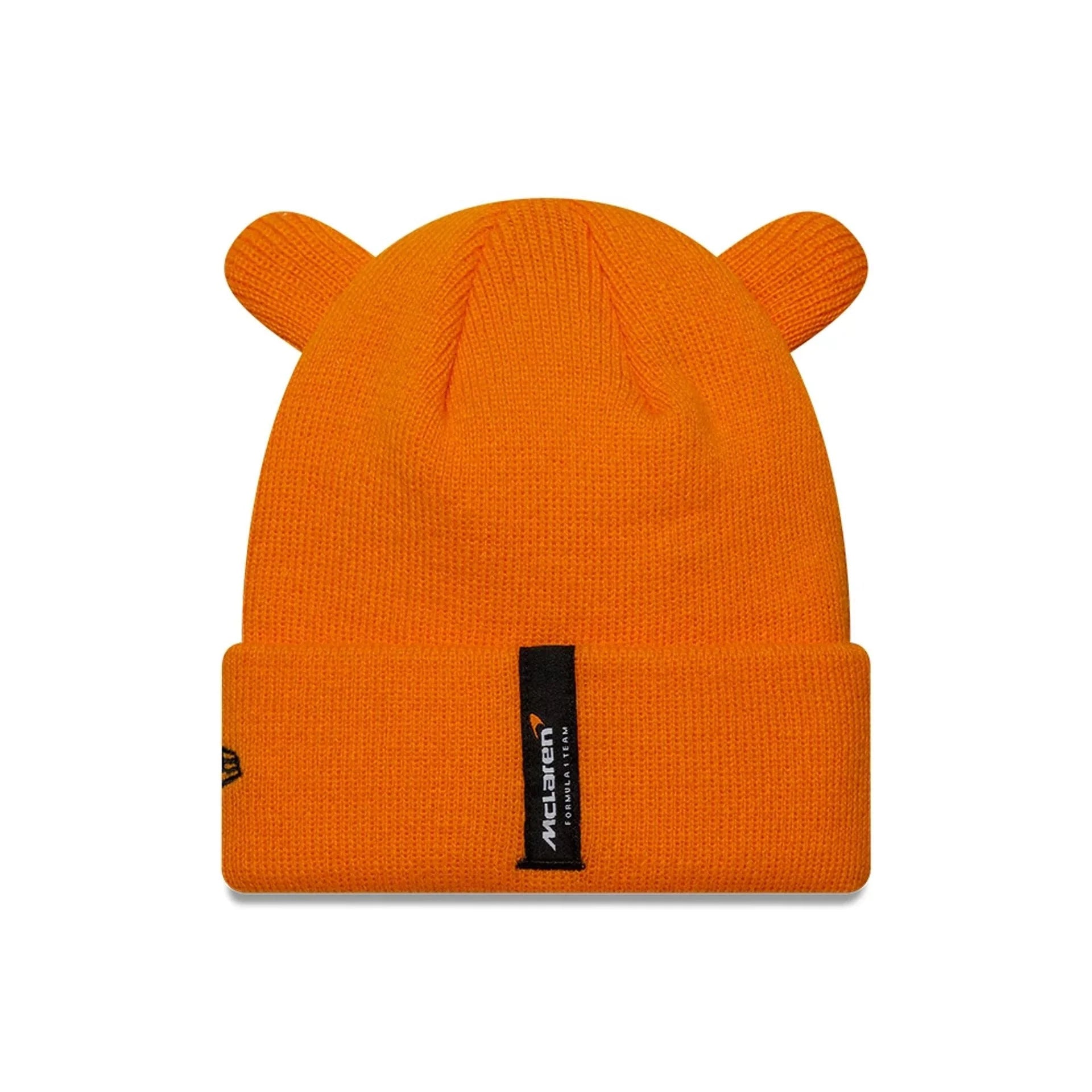 McLaren Racing F1 Toddler Ears Cuff Beanie - Papaya
